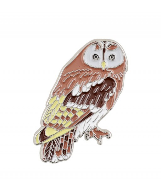 Pin Badge Tawny Owl